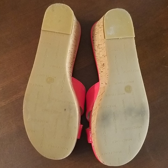 Marc Fisher Medium red Cilla2 sandals - Picture 6 of 6